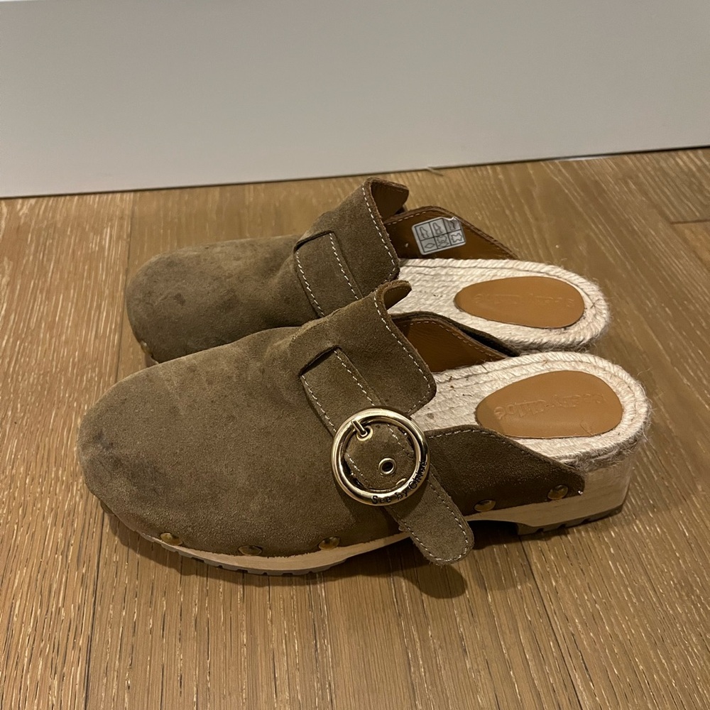 See By Chloe Viviane Suede Clogs